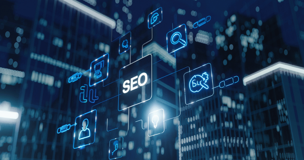 SEO services showcasing top local SEO tools for 2025 and beyond, emphasizing digital marketing strategies.