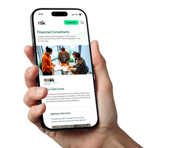 A screenshot of a financial services website showcasing various financial products and services available to users.