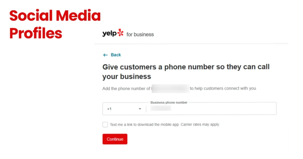 Yelp citation setup for enhancing business SEO visibility