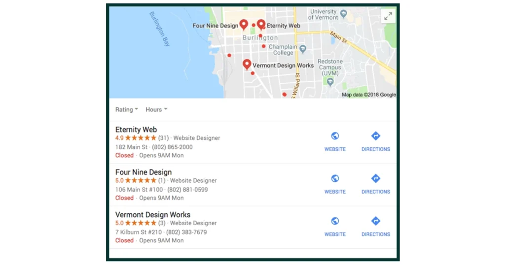 Google Image Pack results for New York City photos.
