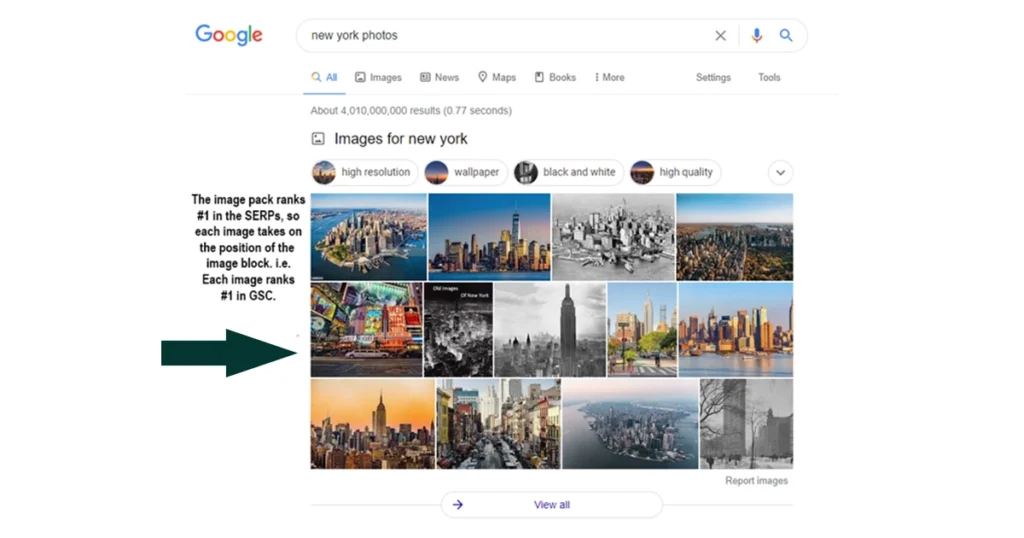 Video carousel featuring music videos on Google search page.