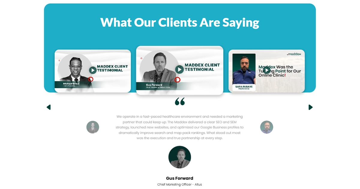 Marketing strategies that helped clients grow their businesses.