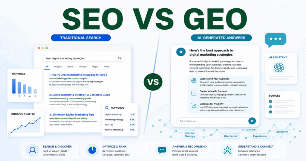 SEO vs. GEO: Understanding the Differences