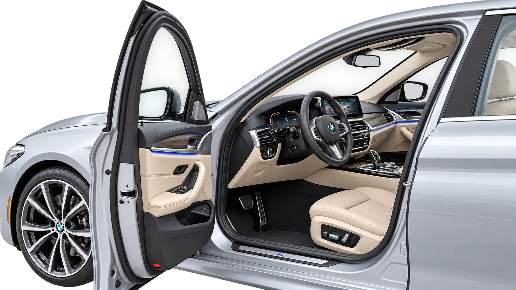 BMW door open